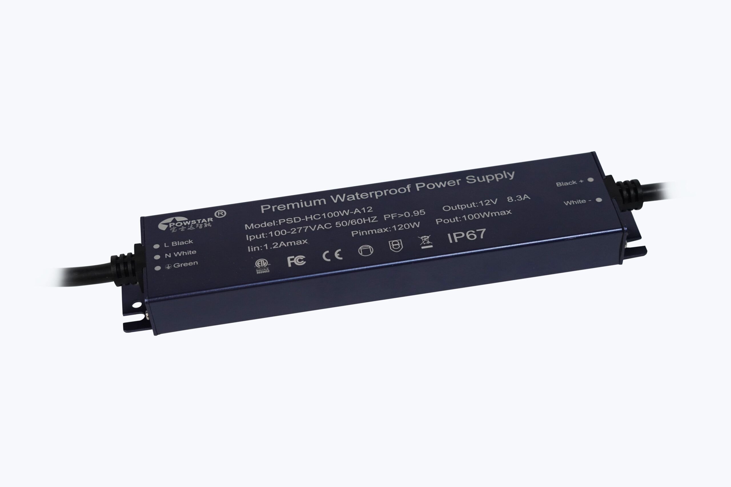 Ultra-Thin 100W Waterproof Constant Voltage LED Power Supply