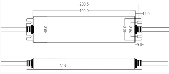 Ultra-Thin 100W Waterproof Constant Voltage LED Power Supply - Image 2